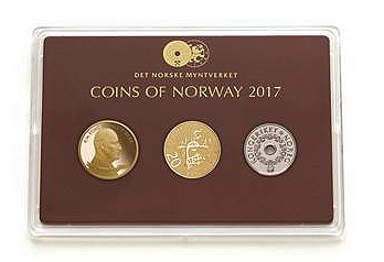 Myntsett klassisk - Norge - Årstall 2017
