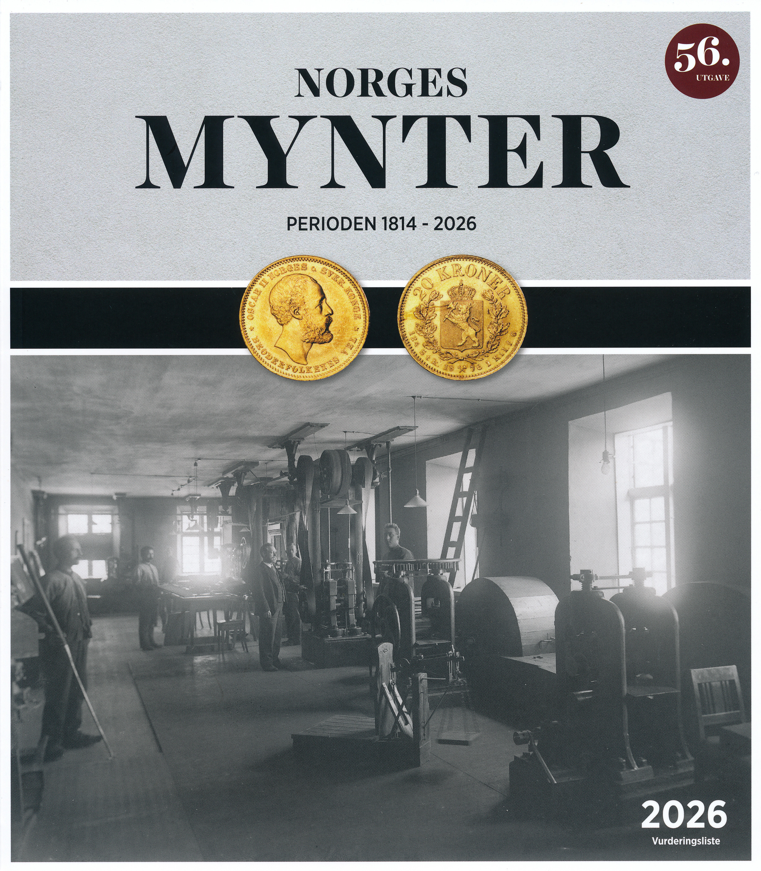 Norges Mynter 1814 - 2026 utgave 56