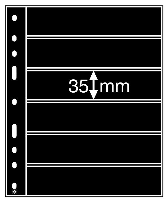 Leuchtturm Optima blad for frimerker