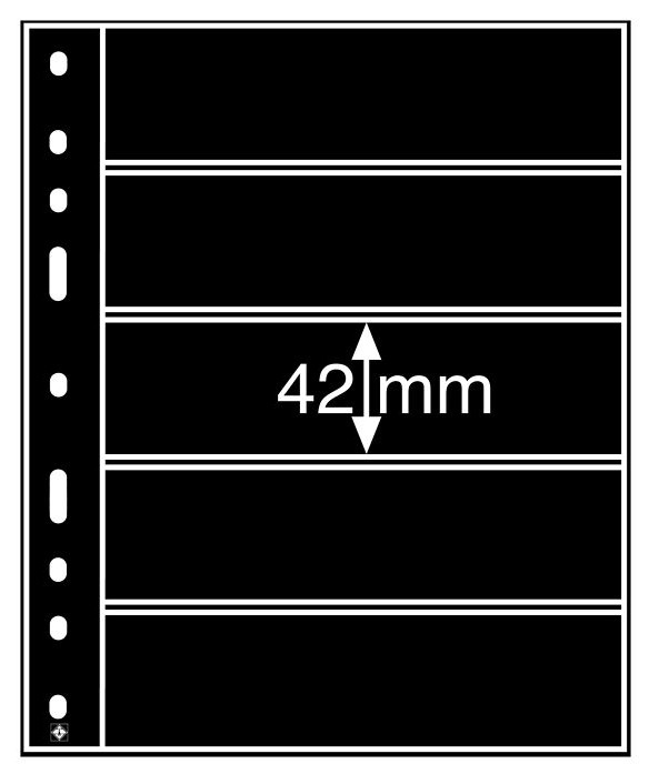 Leuchtturm Optima blad for frimerker