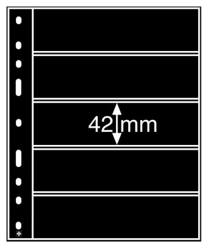 Leuchtturm Optima blad for frimerker
