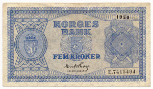 5 Kr 1950