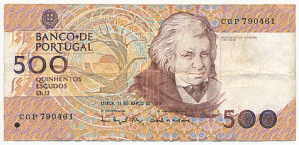 500 Escudos Portugal